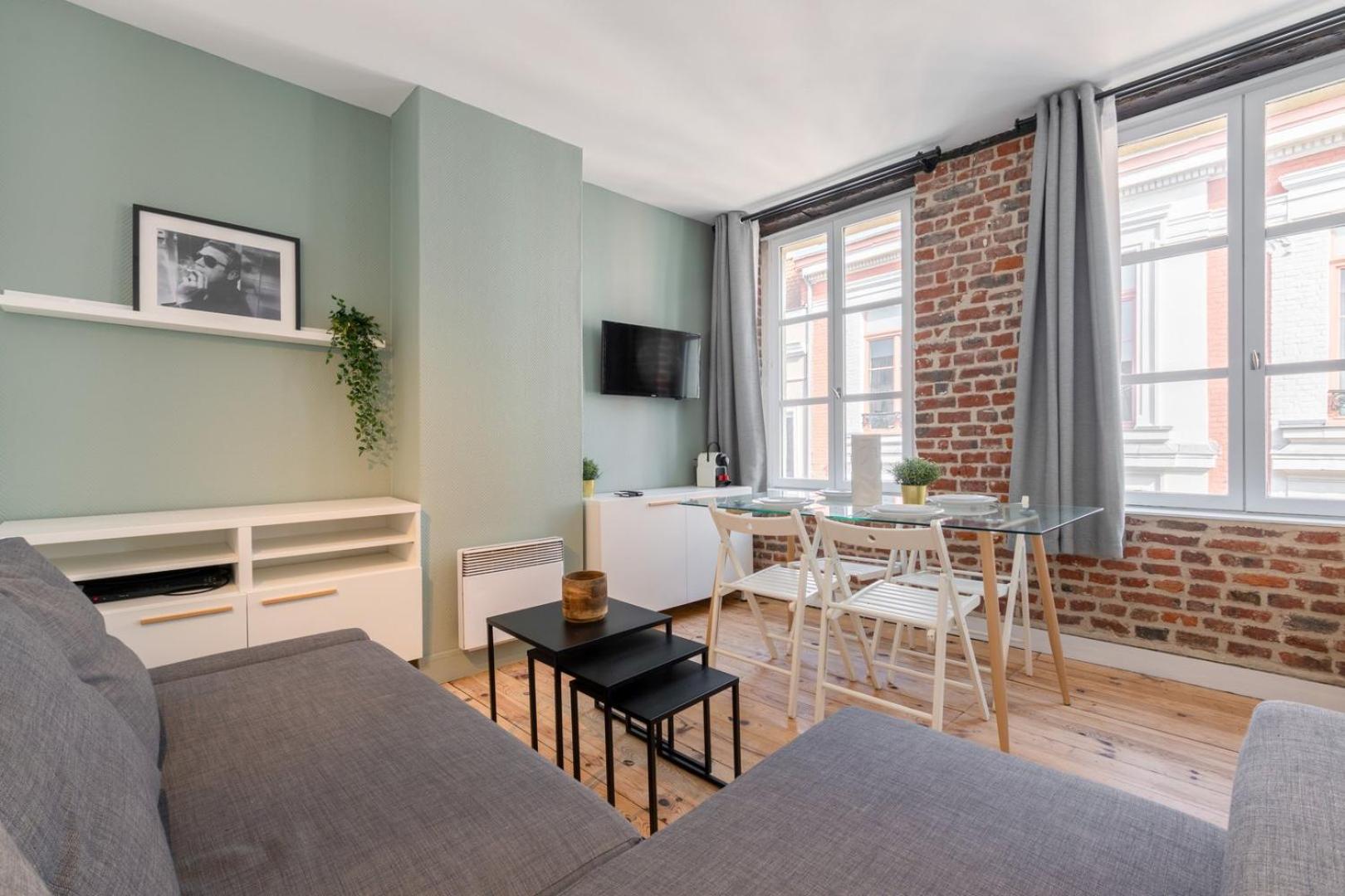Grand Place - Comfortable For 3 Pers Rijsel
